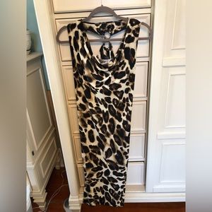 Sandra and Andre leopard print dress size medium